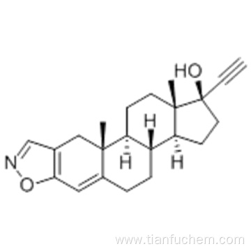 Pregna-2,4-dien-20-yno[2,3-d]isoxazol-17-ol,( 57186191,17α)- CAS 17230-88-5